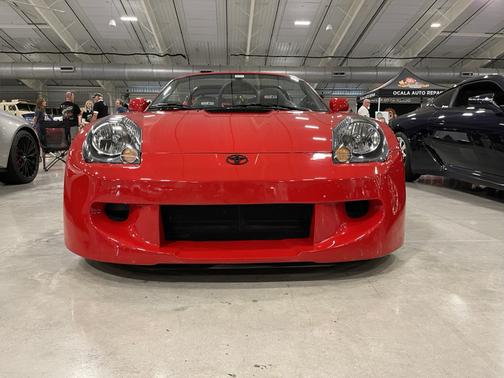 Red 2002 Toyota MR2 Spyder