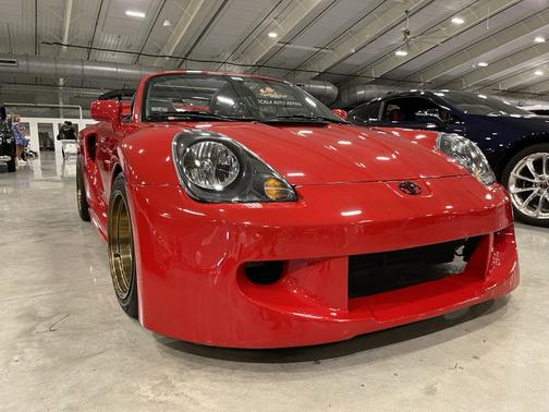 Red 2002 Toyota MR2 Spyder