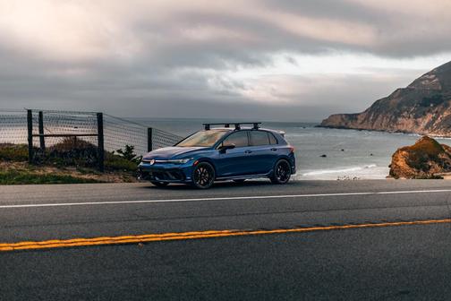 Blue 2025 Volkswagen Golf R 2.0T Black Edition DSG