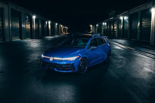 Blue 2025 Volkswagen Golf R 2.0T Black Edition DSG