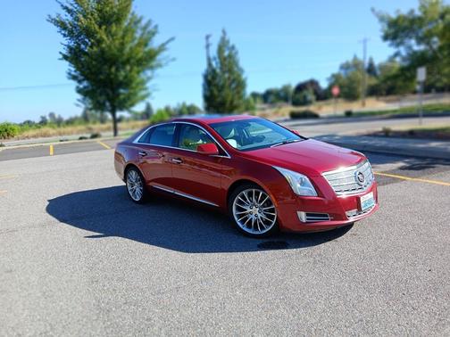 Red 2013 Cadillac XTS Platinum