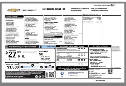 2021 Chevrolet Equinox 1LT