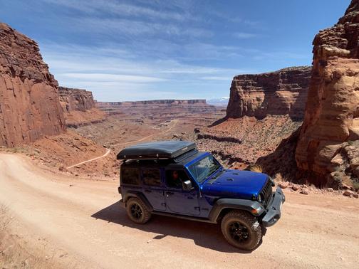 Blue 2020 Jeep Wrangler Unlimited Sport
