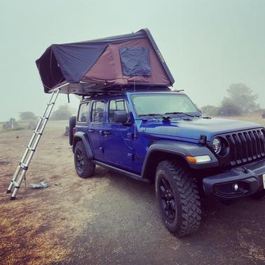 Blue 2020 Jeep Wrangler Unlimited Sport