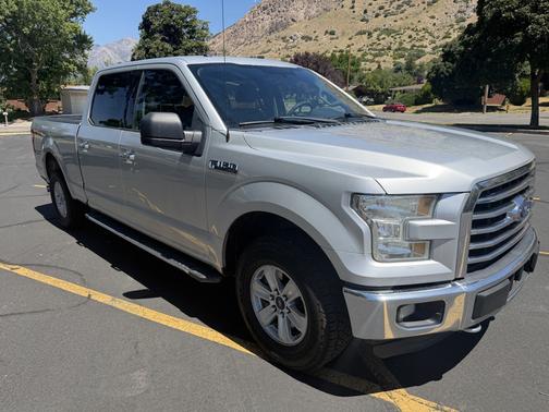 Silver 2016 Ford F-150 XLT