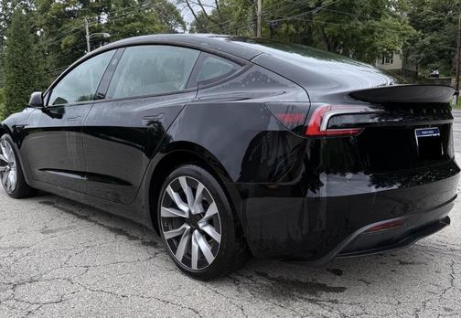 Black 2025 Tesla Model 3 Long Range AWD