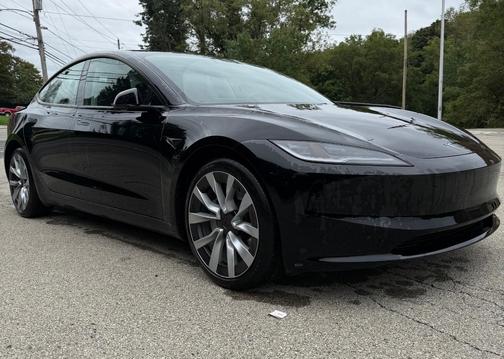 Black 2025 Tesla Model 3 Long Range AWD