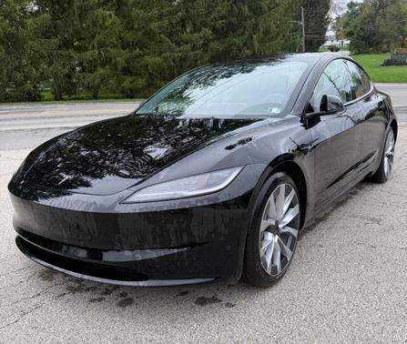 Black 2025 Tesla Model 3 Long Range AWD