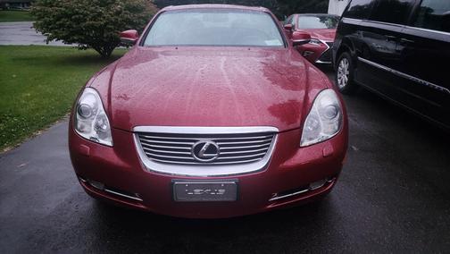 Red 2008 Lexus SC 430 Base