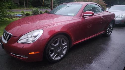 Red 2008 Lexus SC 430 Base
