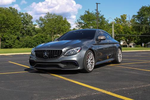 Gray 2017 Mercedes-Benz AMG C 63 S