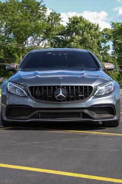 Gray 2017 Mercedes-Benz AMG C 63 S