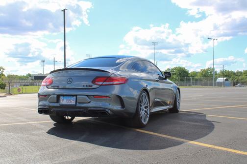 Gray 2017 Mercedes-Benz AMG C 63 S