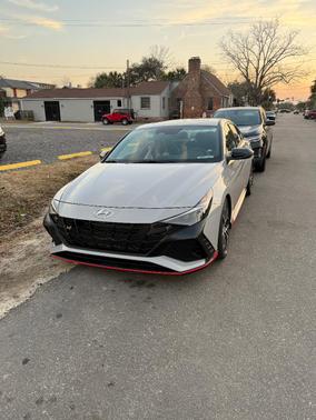 Gray 2023 Hyundai ELANTRA N Base