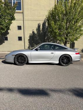 Silver 2003 Porsche 911 911 Targa