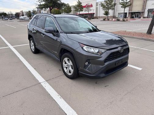Gray 2019 Toyota RAV4 XLE