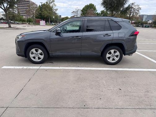 Gray 2019 Toyota RAV4 XLE