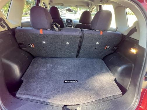 Red 2015 Nissan Versa Note SR