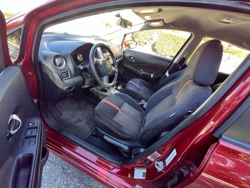 Red 2015 Nissan Versa Note SR