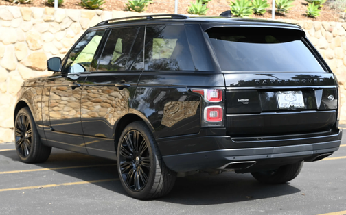 Black 2020 Land Rover Range Rover HSE SWB