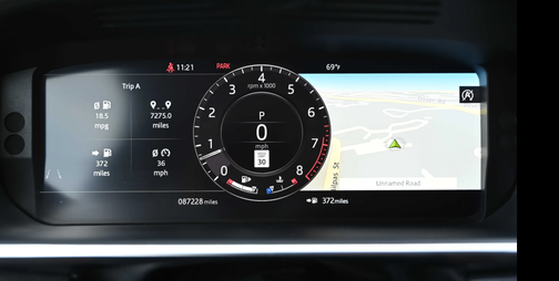 Black 2020 Land Rover Range Rover HSE SWB