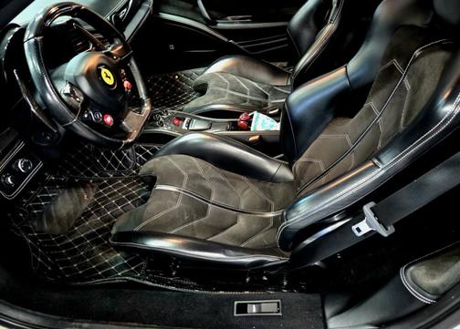 White 2012 Ferrari 458 Italia Base