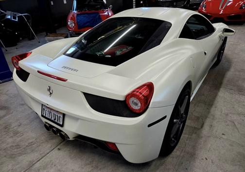 White 2012 Ferrari 458 Italia Base
