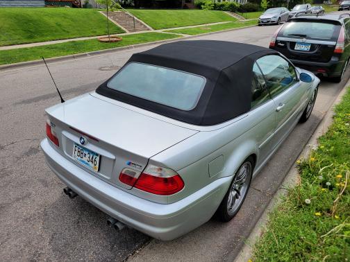Silver 2002 BMW M3 Base