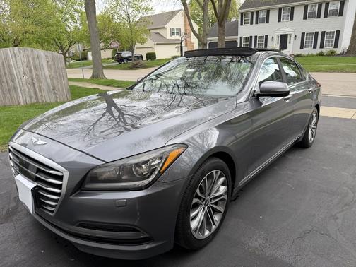 Gray 2015 Hyundai Genesis 3.8