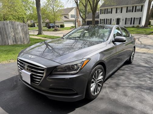 Gray 2015 Hyundai Genesis 3.8