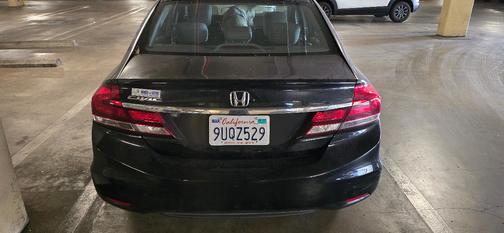 Black 2014 Honda Civic EX
