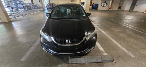 Black 2014 Honda Civic EX