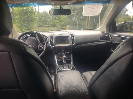 Gray 2015 Ford Edge Titanium