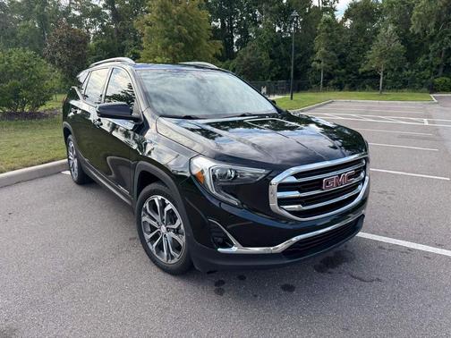 Black 2019 GMC Terrain SLT