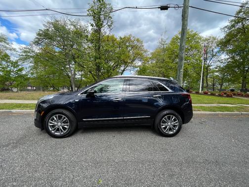Blue 2021 Cadillac XT5 Premium Luxury