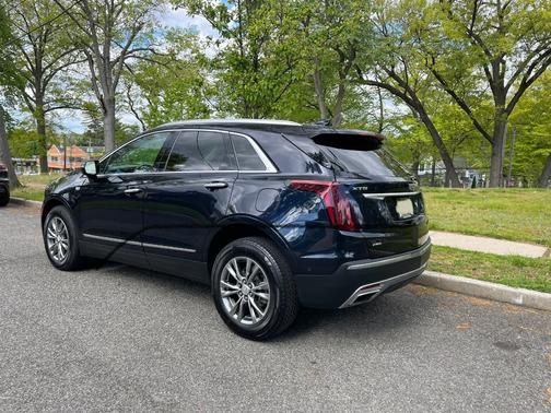 Blue 2021 Cadillac XT5 Premium Luxury