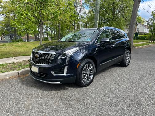 Blue 2021 Cadillac XT5 Premium Luxury