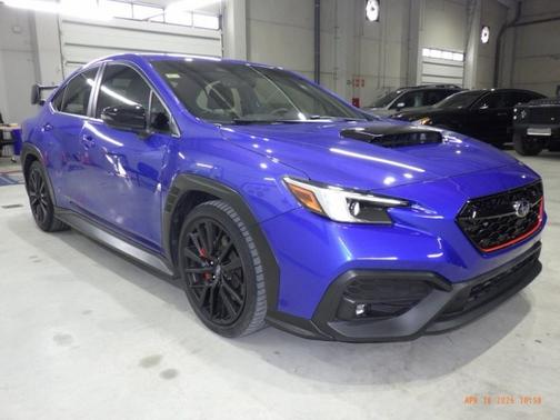Blue 2022 Subaru WRX GT