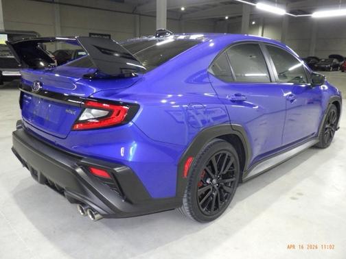Blue 2022 Subaru WRX GT