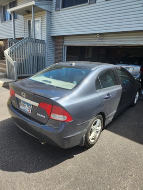 Blue 2009 Honda Civic Hybrid Base