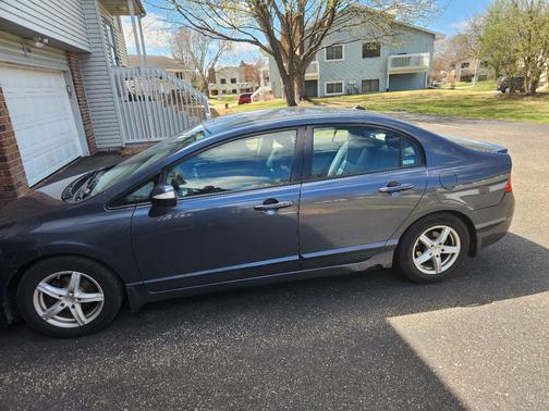 Blue 2009 Honda Civic Hybrid Base