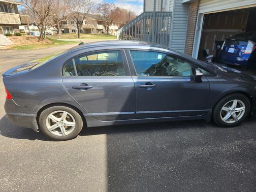 Blue 2009 Honda Civic Hybrid Base