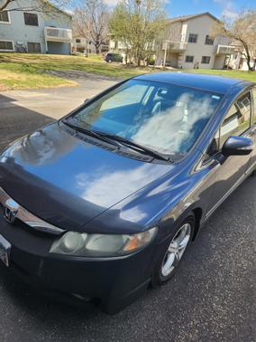 Blue 2009 Honda Civic Hybrid Base