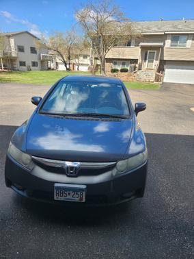 Blue 2009 Honda Civic Hybrid Base