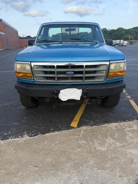 Blue 1992 Ford F-150 Flareside