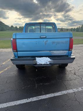 Blue 1992 Ford F-150 Flareside