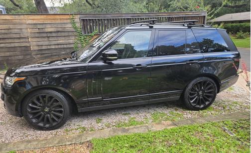 Black 2015 Land Rover Range Rover 5.0L Supercharged