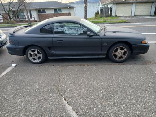 Black 1995 Ford Mustang GT
