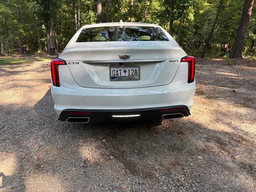 White 2021 Cadillac CT5 Luxury AWD