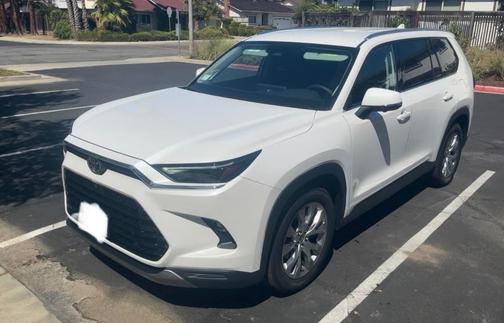 White 2026 Toyota Grand Highlander Hybrid Limited